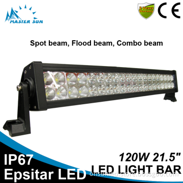 Waterproof 21.5inch 120w led tractor work light car led light bar off road led light bar